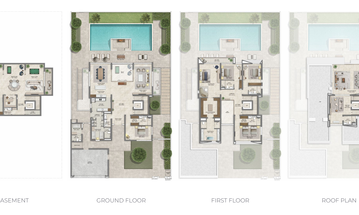 floor plan of the oasis