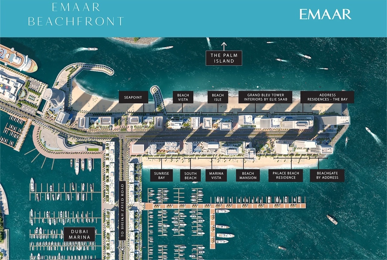 emaar beachfront for investment